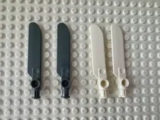 LEGO Technic Rotor Blade Small with Axle and Pin Connector End 99012 Qty 2