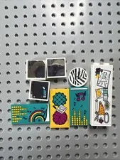 LEGO Friends 41341 Andrea’s Bedroom Parts Lot of 8 Replacement Brick Tile