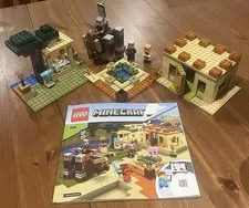 LEGO Minecraft Set 21160 The Illager Raid Includes Instructions Read Description