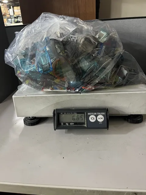 Lego translucent Bulk lot.  6.65 LBS. Clear Bricks, Pieces.