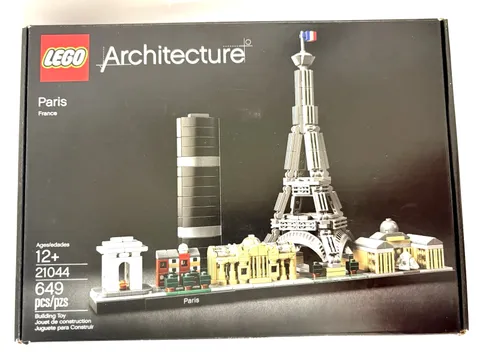 LEGO Architecture Paris 21044 Retired Set Open Box Sealed Bags Complete