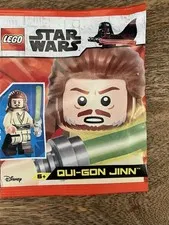 Lego Star Wars Qui-gon jinn Minifigure Sealed Paper bag