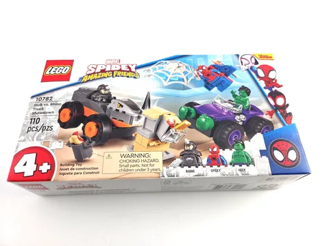 LEGO Spider-Man: Hulk vs. Rhino Truck Showdown (10782) New