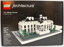 LEGO 21006 Architecture The White House  BOX & MANUAL ONLY Fast Shipping