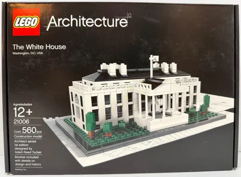 LEGO 21006 Architecture The White House  BOX & MANUAL ONLY Fast Shipping