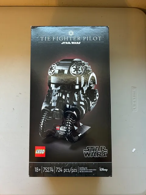 LEGO Star Wars Helmet Collection TIE Fighter Pilot 75274 Factory Sealed