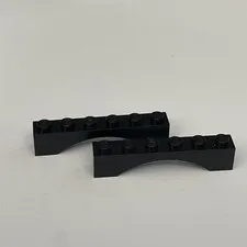 Lego 92950 Black Replacement Parts Pieces Lot of 2