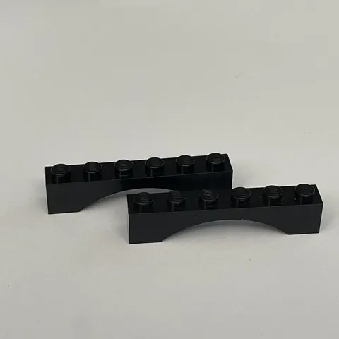 Lego 92950 Black Replacement Parts Pieces Lot of 2