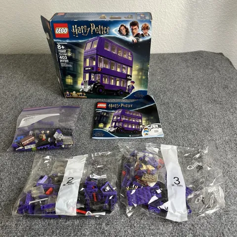 LEGO Harry Potter: The Knight Bus (75957) Open Box as-is Pre-owned