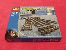 New Lego 4531 9 Volt Train Switch Track Sealed Box * Free Shipping *