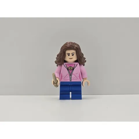 LEGO Harry Potter Hermione Granger Minifigure hp181 Bright Pink Jacket New