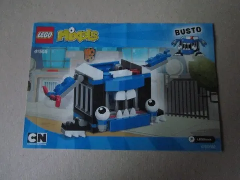 Lego Mixels Instructions Instruction 41555 Busto