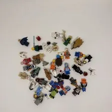 LEGO Minifigure Lot Star Wars Ninjago Marvel City Yoda Boba Fett R2-D2 38+!