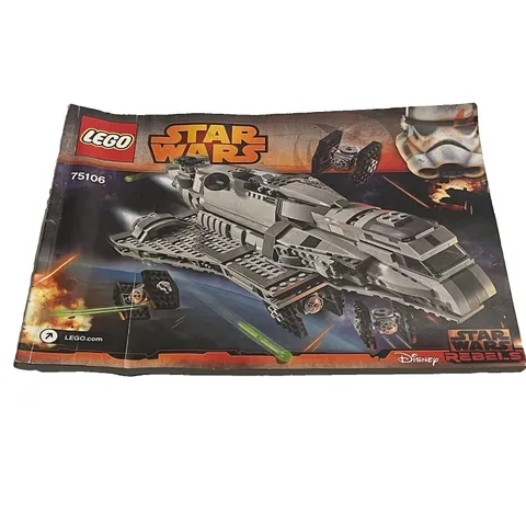 Lego Star Wars Imperial Assault Carrier Manual 75106