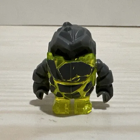Lego Rock Monster Sulfurix trans neon green Power Miners minifigure  8959