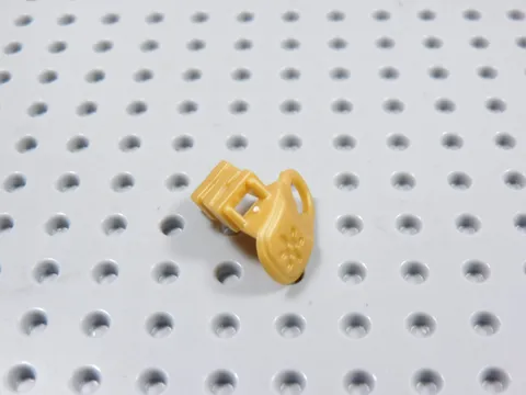 LEGO Pearl Gold Shoulder Scabbard Armor Minifig BM