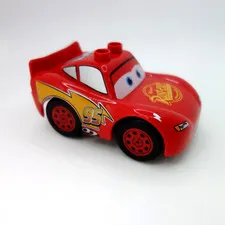 Lego Duplo Cars Lightning McQueen Pixar Red Rust-eze Car Figure