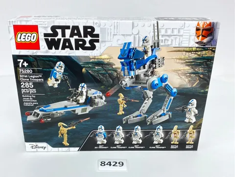 LEGO 75280 Star Wars 501st Legion Clone Troopers 285 Pcs New in Box