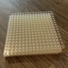 LEGO Clear Studded Baseplate Bulk Lot (10) Plastic Building Baseplates