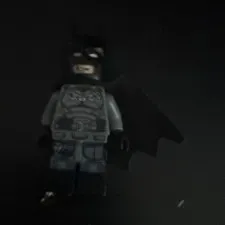LEGO Batman Minifigure with Black Cape - Minifigures The LEGO Batman Movie
