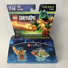 LEGO DIMENSIONS Movie Fun Pack 71223 Chima Cragger Swamp Skimmer 45 pcs Retired!