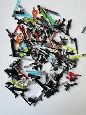 LEGO Minifigure Accessories & Weapons Bulk Lot Star Wars Lightsaber Blades