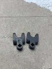 Lego 2   Dark Bluish Gray Technic Axle Connectors 2 x 3 w/ Ball Joint