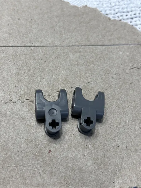 Lego 2   Dark Bluish Gray Technic Axle Connectors 2 x 3 w/ Ball Joint