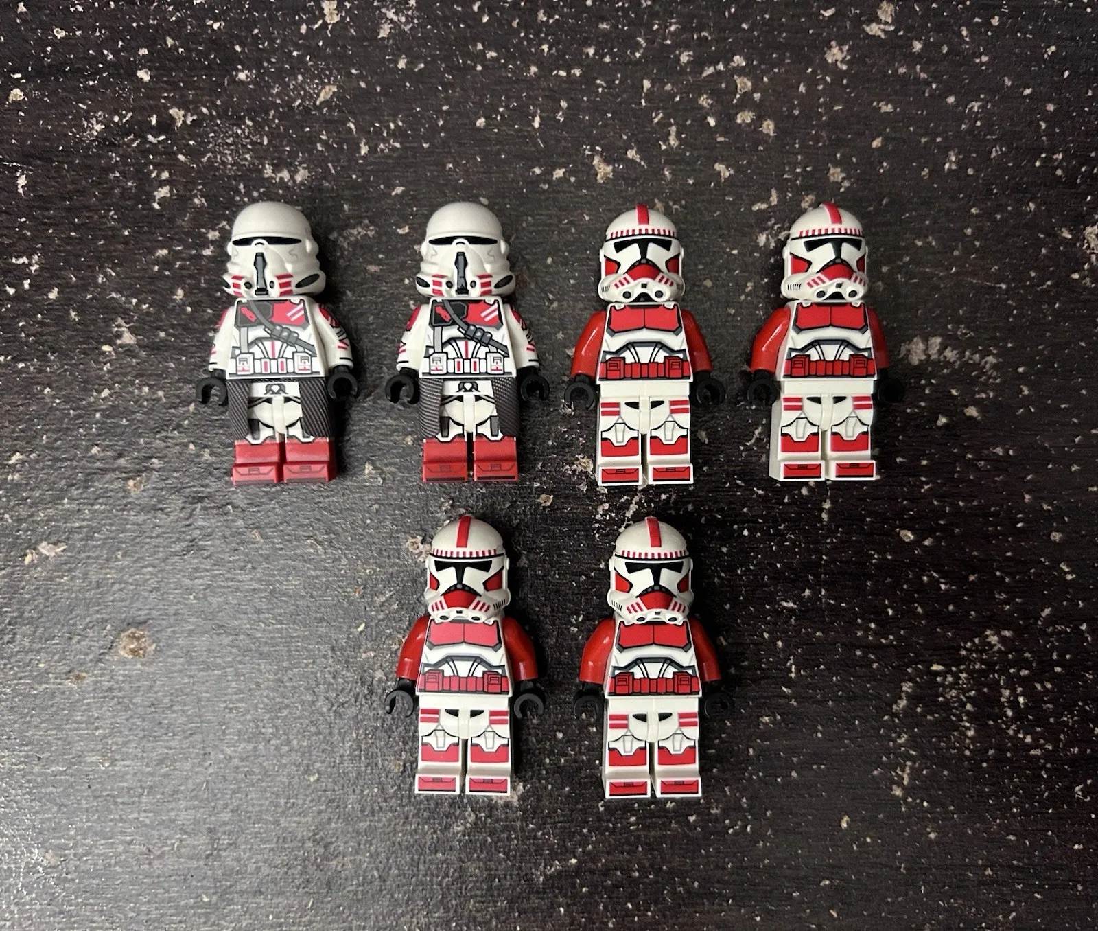 LEGO Custom GrandpaCloneCustoms Jonak Coruscant Guard Dual-Molded Airborne Lot