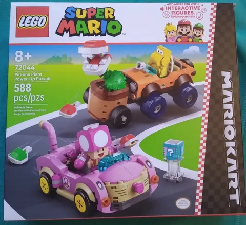 LEGO Super Mario Kart: Piranha Plant Power-Up Pursuit (72044)