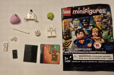 LEGO The Joker Minifigure - 71026 DC Collectible Series (opened)