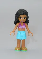 LEGO Friends Kate female blue shorts minifigures 41000