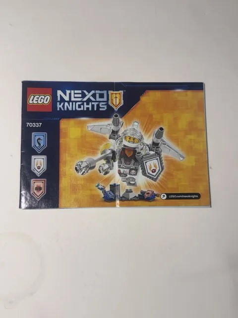 Lego 70337 Nexo Knights Lance INSTRUCTIONS ONLY