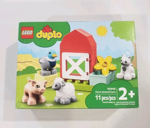 LEGO DUPLO: Farm Animal Care Set 10949 New, Sealed Retired - Easter Basket Gift