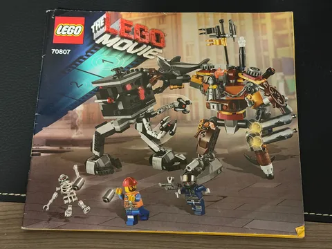 Lego Instructions Manual ONLY - from Set 70807 Movie Metal Beard Duel- NO BRICKS