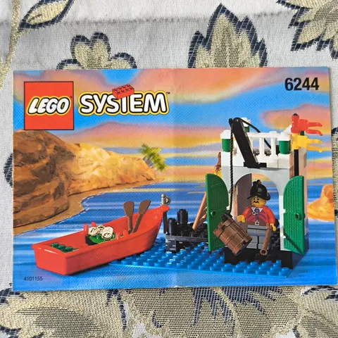 LEGO instructions system 6244 Armada Sentry manual booklet DE/EN/FR 1996