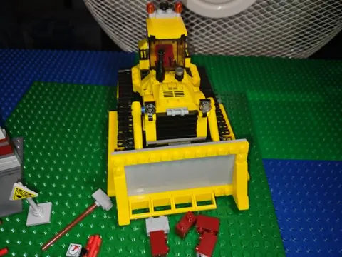 LEGO® City 60074 Bulldozer 100% Complete Construction Dozer