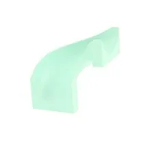 1x LEGO Playground Slide 6x6x6 Light Aqua Blue 90° Bended 6172588 28387