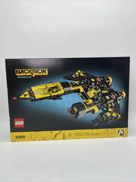 LEGO Icons: Blacktron Renegade (10355) Brand New Sealed (8219)