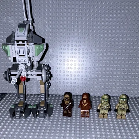 LEGO Star Wars Battle of Kashyyyk Minifigures Lot - Clones, Chewbacca, Wookiees