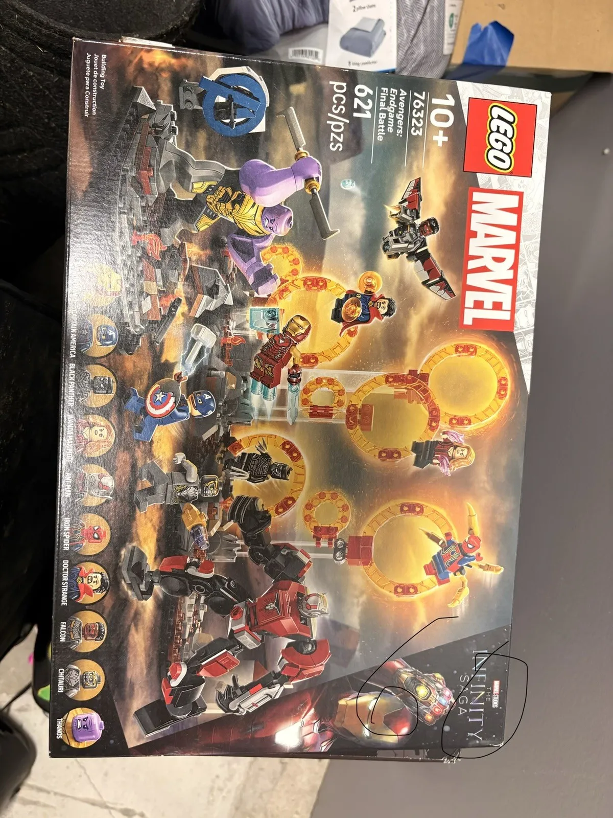 LEGO Marvel Endgame Final Battle 76323 Set 621 pcs Age 10+
