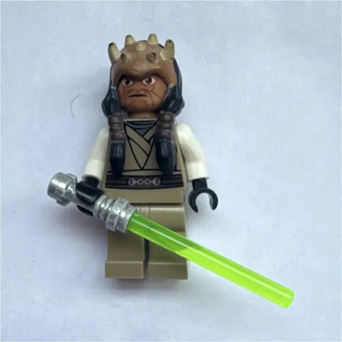LEGO Star Wars Clone Wars minifigure Eeth Koth sw0332 authentic with light saber