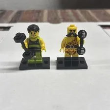 Lego weight lifter Minifigure Lot