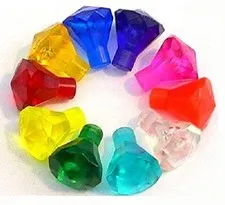 Lego Lot Of 10 Ruby Diamond Jewels Rare Lot Of 10 Toys