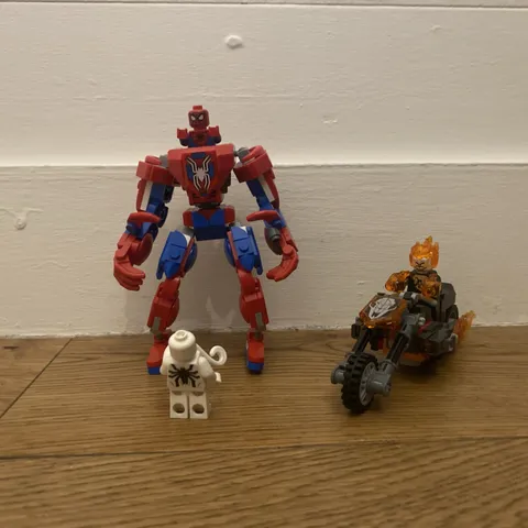 LEGO Spider-Man,Anti-Venom and Ghost rider
