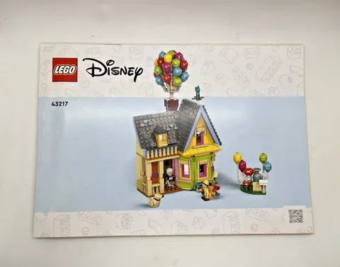 LEGO DISNEY/PIXAR #43217 "Up" House​ Instruction Manual Booklet Only (English)