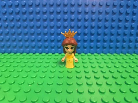 LEGO Belle Minifigure Micro Doll Beauty Beast dp122 43193 Disney CMF Lot Retired