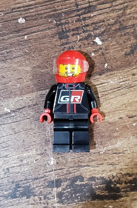 LEGO Toyota GR Supra Driver Minifigure sc087 (76901)