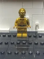 Lego Star Wars C-3PO Minifigure from Retired Set Droid Escape Pod 75136