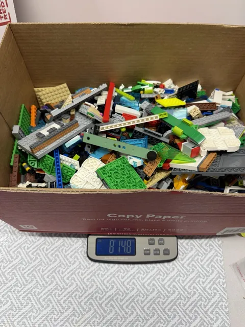 LEGO Bulk Lot 8+ LBS Genuine Mixed Bricks Parts Pieces w/ Super Mario Bowser